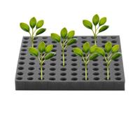 weiting Esponja Hidropónica, Herramienta Para Plantar Plántulas Hidropónicas, Herramienta de Plantación con Germinación y Estimulador de Raíces para Jardinería Balcón Urbano Interior Exterior Uso