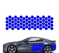 weiting Etiqueta engomada del coche del panal,Calcomanías de panal para el coche - Calcomanía automotriz,Etiqueta engomada impermeable cuerpo, etiqueta de 70,86 x 21,65 pulgadas para los