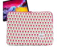 weiting Funda para Portátil, Funda Protectora para Portátil, Organizador Multifunción 35.5 cm Estampado Floral Bolsa para Mujer Niñas Uso Interior Exterior y Transporte