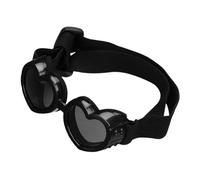 weiting Gafas de sol para perros con forma de corazón, gafas de sol para mascotas, gafas de sol antivaho con correa ajustable para mascotas, gafas de sol para perros, gafas de sol para perros