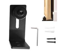 weiting Guía de Suelo para Puertas Corredizas | Carril de Rueda Única Montado en Pared - Rodillo Guía Para Puertas De Granero Correderas,Para Interior En Cocina Dormitorio Baño Garaje Salón Casa De