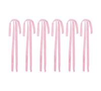 WEITING Lazos Navideños | Gran Lazo para Coronación del Árbol De Navidad - Festivo 6 Unidades para Fiestas Bodas Navideñas Festivales Regalos