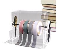 weiting Organizador de cintas, Dispensador de cintas - Estante organizador de cinta portarrollos de cinta - Dispensador de rollos de pegatinas, soporte para carretes de para sala de