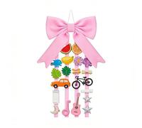 WEITING Organizador De Pinzas De Pelo De Garra | Expositor de Horquillas en Forma de,Estante De Almacenamiento Para Pinzas Del Cabello | Para Mujeres, Niñas, Pasadores, Pared, Armario, Vestidor,