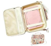 weiting para Biblia Mujer,Letra Chenilla Correa Ajustable Protectora - De Estudio Con Estampado Floral Y Asa | Para Mujeres Maestras Viajes Hogar Universidad Trabajo Reuniones De