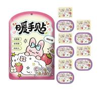 weiting Parche Calentador para Manos - 10 Unidades De Calentadores Activados por Aire Seguros Y Portátiles | Calentador De Pies De Bolsillo para Senderismo Y Exterior,para Casa Camping Senderismo