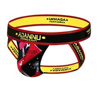 WEITING Ropa interior para hombre, camisola con estampado suave, sexy, tanga, tanga, para hombre, talla XL, color negro