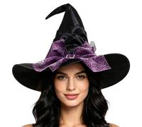 WEITING Sombrero de de Halloween Tocado Gótico Fantasía de Halloween