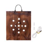 WEITING Soporte para Helecho Cuerno De Alce,Placa de Montaje en Pared para Helecho Cuerno de Alce Interior y Exterior - Portahelechos Rústico para Cocina, Salón, Recibidor, Entrada, Porche, Patio,
