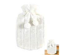 WEITING Tapas aisladas para agua caliente | Cubierta piel sintética para 2 litros (2000 ml) | Las tapas las bolsas agua caliente aisladas mantienen la temperatura constante