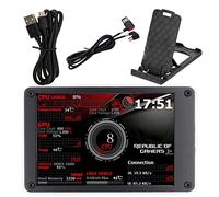 WEITING Temperatura la Computadora,Pantalla secundaria pequeña 3,5 pulgadas para computadora | Mini pantalla secundaria USB portátil para CPU, RAM, HDD, monitoreo datos