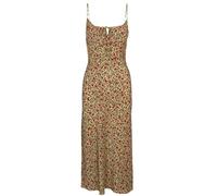 WEITING Y2K - Vestido largo con tirantes delgados y estampado floral para mujer, elegante vestido sin mangas, maxi vestido de verano para la calle A, S