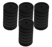 WEITINGKKK Acuario Almohadilla de Filtro de Medios, Esponjas for Filtro de Acuario (Paquete de 4), Color Negro, 7,9 x 4,8 x 4,8 cm