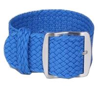 WEITINGKKK Correa reloj hombre Correa reloj Loop, Correa de reloj de nailon tejido for hombre y mujer, repuesto de correa de reloj de pulsera de 14/16mm/18mm/20mm/22mm, pulsera deportiva(Blue,20mm)