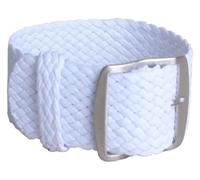 WEITINGKKK Correa reloj hombre Correa reloj Loop, Correa de reloj de nailon tejido for hombre y mujer, repuesto de correa de reloj de pulsera de 14/16mm/18mm/20mm/22mm, pulsera deportiva(White,22mm)