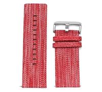 WEITINGKKK Correa reloj hombre Correa reloj Loop, Correas de reloj de nailon tejidas de 18mm, 20mm y 22mm, pulsera deportiva, correa de reloj de tela, pulsera, correa de reloj de nailon(Red,20mm)