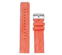 WEITINGKKK Correa reloj hombre Correa reloj Loop, Correas de reloj de nailon tejidas de 18mm, 20mm y 22mm, pulsera deportiva, correa de reloj de tela, pulsera, correa de reloj de nailon(Orange,20mm)