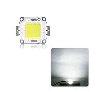 WEITINGKKK lámparas de chip LED, Chips LED COB 10W 20W 30W 50W 100W DC 12V 36V Foco reflector Blanco cálido(White,20W)