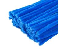 WEITINGKKK Palitos de limpieza para manualidades, Limpiadores de tuberías con tallos chenilla, paquete multicolor 8mm 500/1000 Uds for actividades escolares principiantes(1000pcs,Lake Blue)