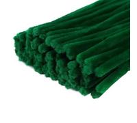 WEITINGKKK Palitos de limpieza para manualidades, Limpiadores de tuberías con tallos chenilla, paquete multicolor 8mm 500/1000 Uds for actividades escolares principiantes(1000pcs,Dark Green-B)