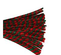 WEITINGKKK Palitos de limpieza para manualidades, Limpiapipas Multicolor 11.81in Paquete de 200/500 piezas for manualidades y pasteles dulces(500pcs,Red-green)