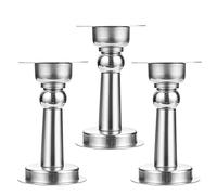 WEITOL Door Stop, 3 Pack Magnetic Door Stop for Wall, Self Adhesive Door Stopper Stainless Steel Door Holder Magnetic Door Catch Heavy Duty Floor or Wall Mount, for Home and Office