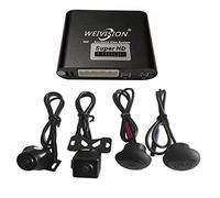 weivision 360 Bird View Coche DVR Registro Arround Sistema de Aparcamiento con 4 HD cámara de Parte Delantera Vista Lateral Trasera para VW Tiguan Passat Magotan Sagitar