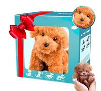 WEIWOGU 2026 Actualización de Cachorro Robot, Perro Robot con IA Realista Que actúa como un Perro Real, Camina, ladra, Mueve la Cola, Robots Inteligentes para Cachorros con IA (B)