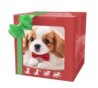 WEIWOGU 2026 Actualización de Cachorro Robot, Perro Robot con IA Realista Que actúa como un Perro Real, Camina, ladra, Mueve la Cola, Robots Inteligentes para Cachorros con IA (F)