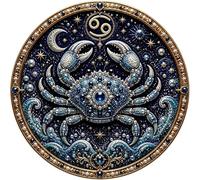 WEIWOGU Kit de arte de perlas de 12 signos del zodíaco, pintura (#J)