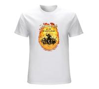 Weixiu Battle Beast Golden Horde Shirt Heavy Metal Band Mens T-Shirt T-Shirt White3XL