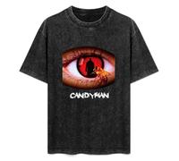 Weixiu Candyman Horror Movie Logo Men's Size S-3XL T-Shirt Black S