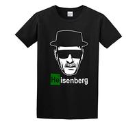 Weixiu Heisenberg Walter White Logo Crazy Super Beautiful Interesting T-Shirt Black S