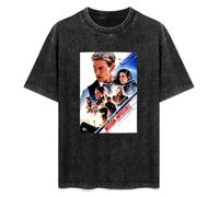 Weixiu JINDIAOWENJU Mission Impossible - Dead Reckoning Part One Hot Movie 2023 Short-Sleeve s T-Shirt Black L