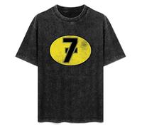 Weixiu Meigui Barry Sheene otorcycle Motorbike Bike Racer 7 Logo Superbike Top T-Shirt Black 3XL