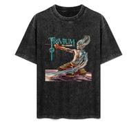 Weixiu MEIOU Trivium *The Crusade Mens Black Size S-3XL T-Shirt Black S