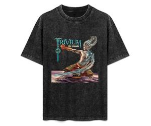 Weixiu MEIOU Trivium *The Crusade Mens Black Size S-3XL T-Shirt Black S