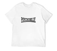 Weixiu Psychobilly T-Shirt - Rockabilly, Rocknroll, Punk, T-Shirt WhiteL