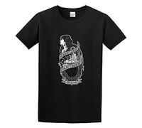 Weixiu The Gaslight Anthem Punk Soft Grinding Simplicity Cool Painting T-Shirt Black S
