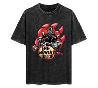 Weixiu The Winery Dogs Tour 2019 Garpu 4 Men's Unisex Black Cotton Print Tees T-Shirt Black XXL