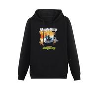 Weixiu Uriah Heep Salisbury Hoody with Kangaroo Pocket Sweatershirt, Hoodie Black M