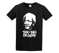 Weixiu You Big Dummy Fred Sanford Sanford & Son Funny Slogan T-Shirt Black L