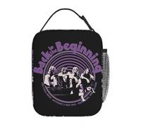 WEIXNCXCJ Brat But Make It Metal Charli XCX Bolsas de almuerzo aisladas de alta capacidad Reutilizable Bolsa de almuerzo Lonchera de picnic Niña Niño