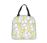 WEIXNCXCJ Cinéma beurré Popcorn Sac à Lunch isolé Sac isotherme Conteneur à déjeuner Grande capacité Tote Lunch Box Fille Garçon Travail Voyage