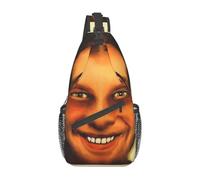WEIXNCXCJ Cool Aphex Twin Sling Bags para Hombres Que viajan Mochila Cruzada de Hombro