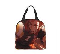 WEIXNCXCJ Haikyuu Japonais Anime Sacs à Lunch isolés Portable Conteneur à déjeuner Sac thermique Boîte à Lunch Fourre-Tout École en Plein Air Hommes Femmes