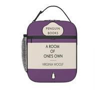 WEIXNCXCJ Penguin Books Virginia Woolf - Bolsa de almuerzo