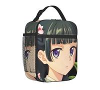 WEIXNCXCJ The Apothecary Diaries Anime Maomao Produit Sac à Lunch isotherme pour le stockage en Plein Air Boîtes de nourriture Glacière Portable Boîte à bento thermique