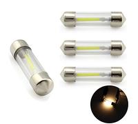 WeiXuan 4 Piece T11 SV8.5 C5W 27mm 31mm 36mm 39mm 41mm Festoon LED Car Bulbs 12V Filament COB for Car Interior Lighting DE3021 DE3022