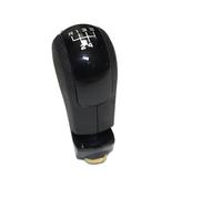 Weixxoai Adaptador pomo cambio coche 12MM 5/6 para perilla de palanca de cambios de coche de velocidad, polaina de palanca de cambios para A5 A6 20042012(Negro,5 speed)